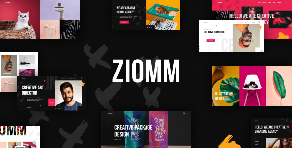 Ziomm - Creative Agency & Portfolio WordPress Theme Logo
